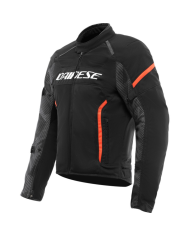 CHAQUETA DAINESE AIR-FRAME 3 TEX NEW BLACK/BLACK/RED-FLUO