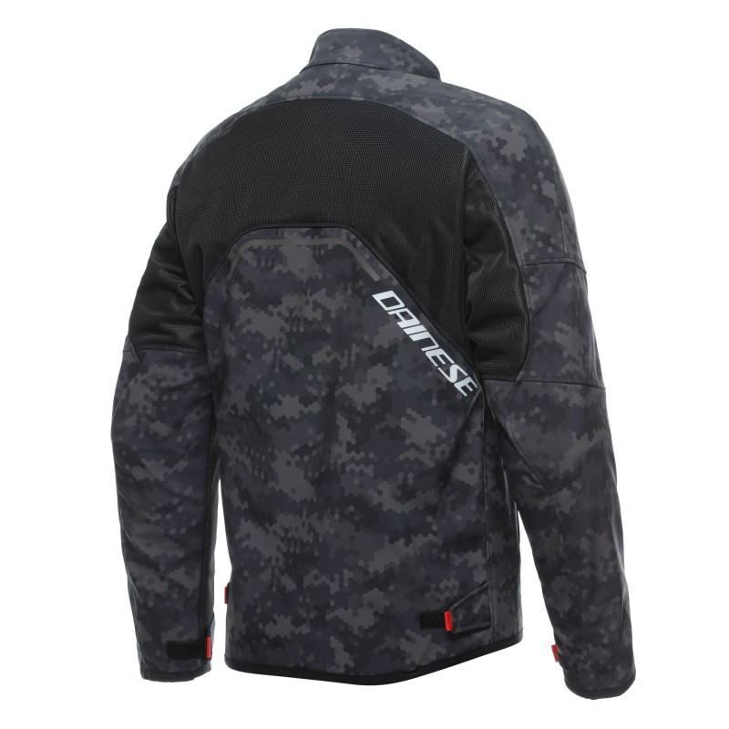 CHAQUETA DAINESE IGNITE AIR TEX NEW GREY CAMO/BLACK/RED FLUO