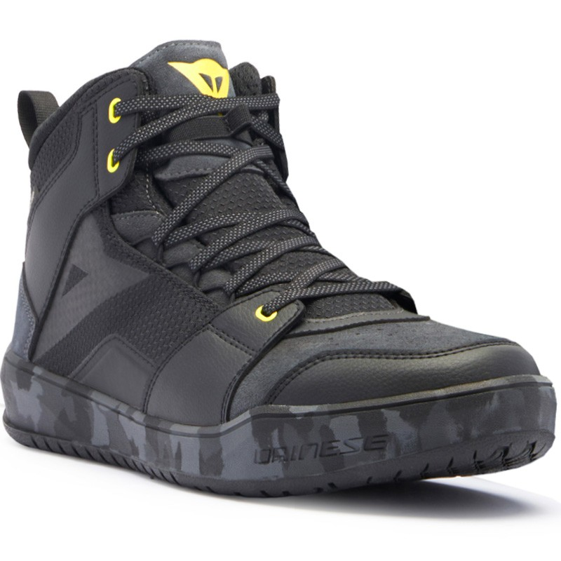 ZAPATILLAS DAINESE SUBURB D-WP NEW BLACK/CAMO/ACID YELLOW