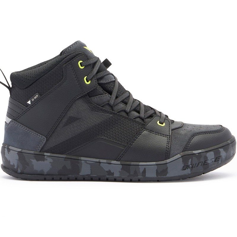 ZAPATILLAS DAINESE SUBURB D-WP NEW BLACK/CAMO/ACID YELLOW