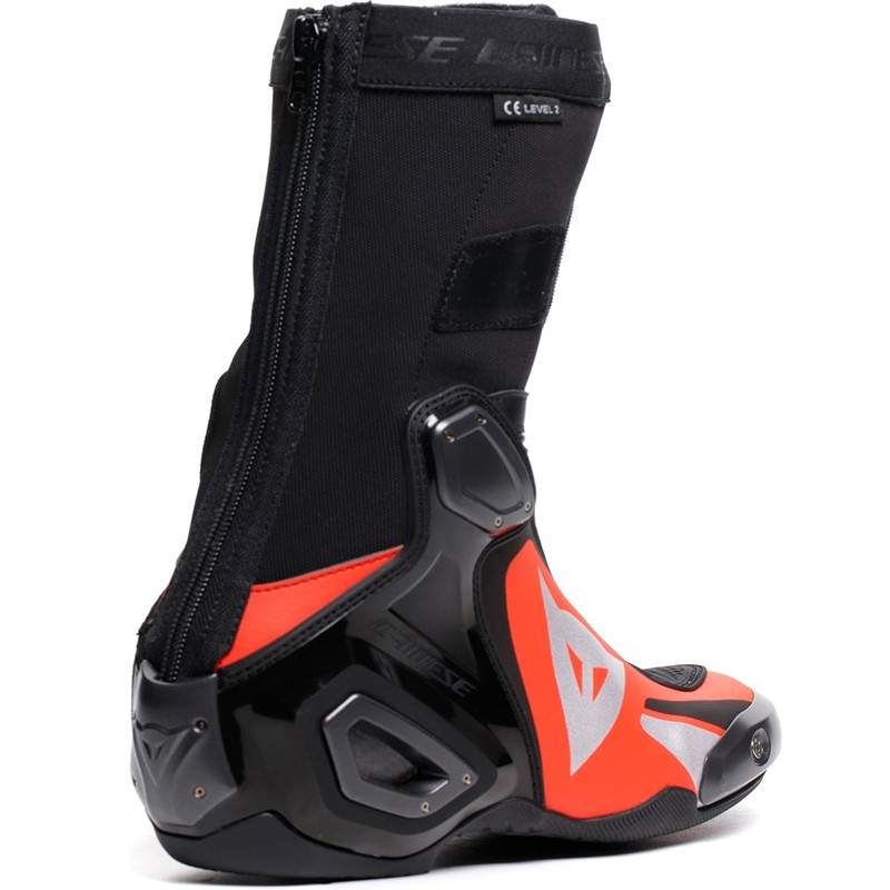BOTAS DAINESE AXIAL 2 AIR NEW BLACK/WHITE/LAVA RED