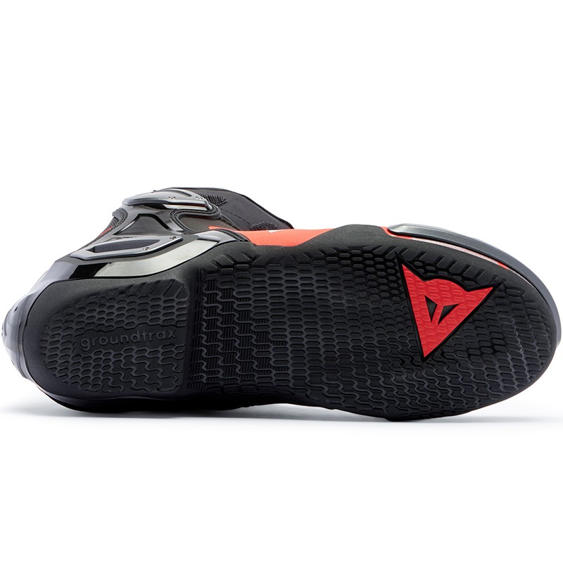 BOTAS DAINESE AXIAL 2 AIR NEW BLACK/WHITE/LAVA RED