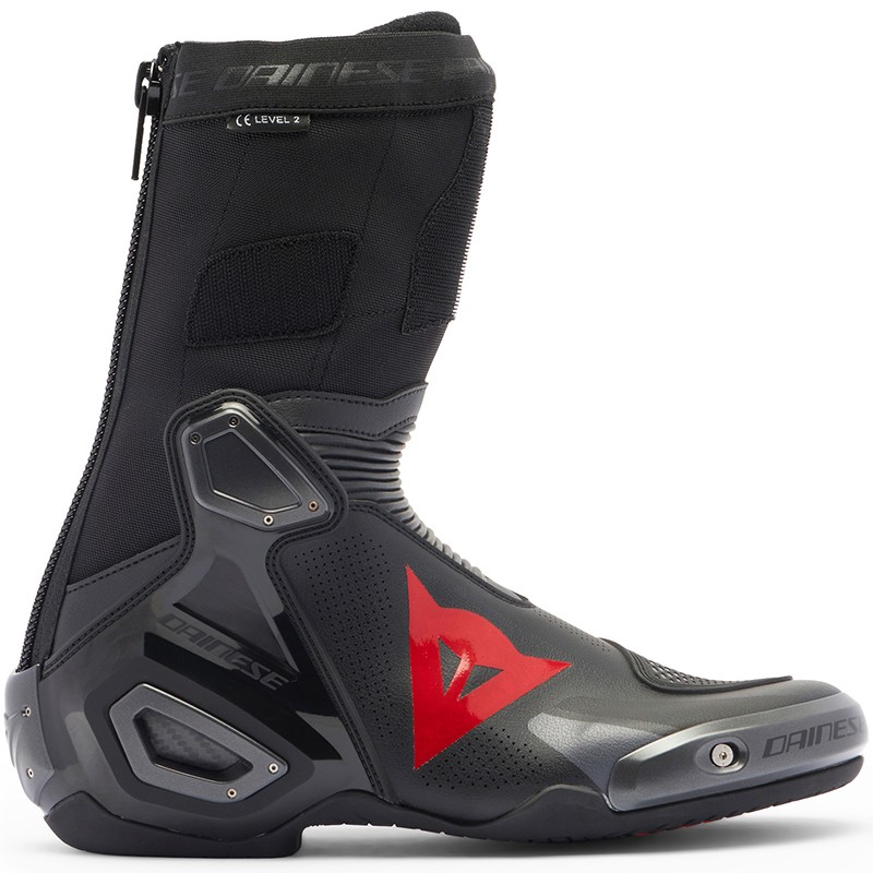 BOTAS DAINESE AXIAL 2 AIR NEW BLACK/BLACK/RED FLUO