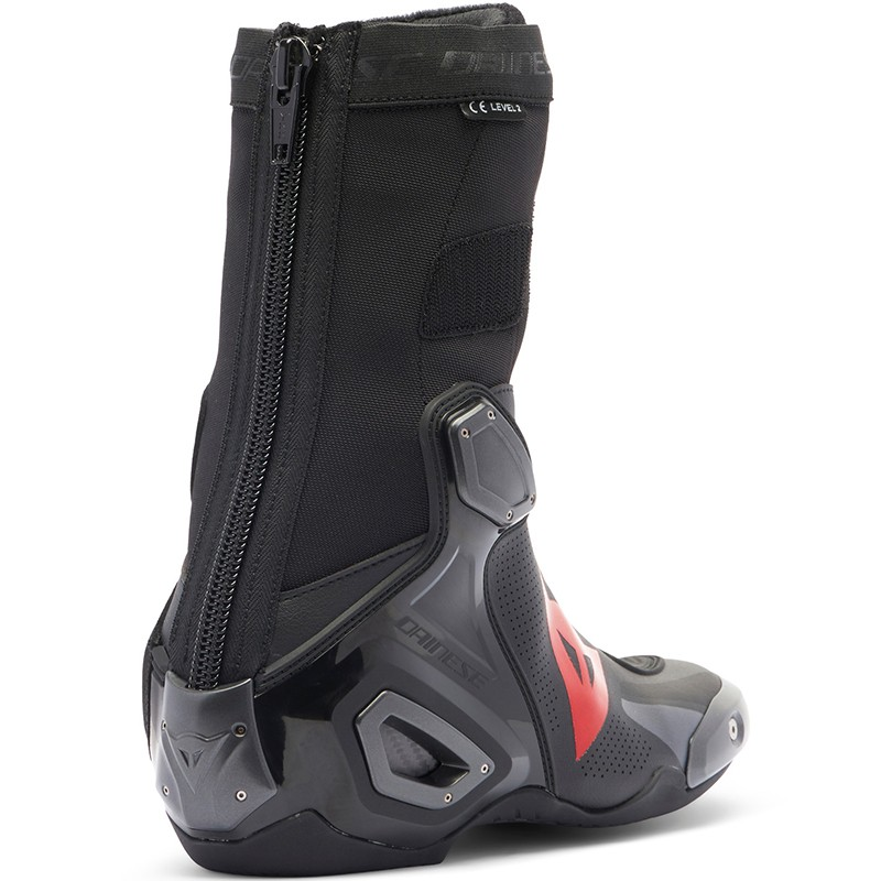 BOTAS DAINESE AXIAL 2 AIR NEW BLACK/BLACK/RED FLUO