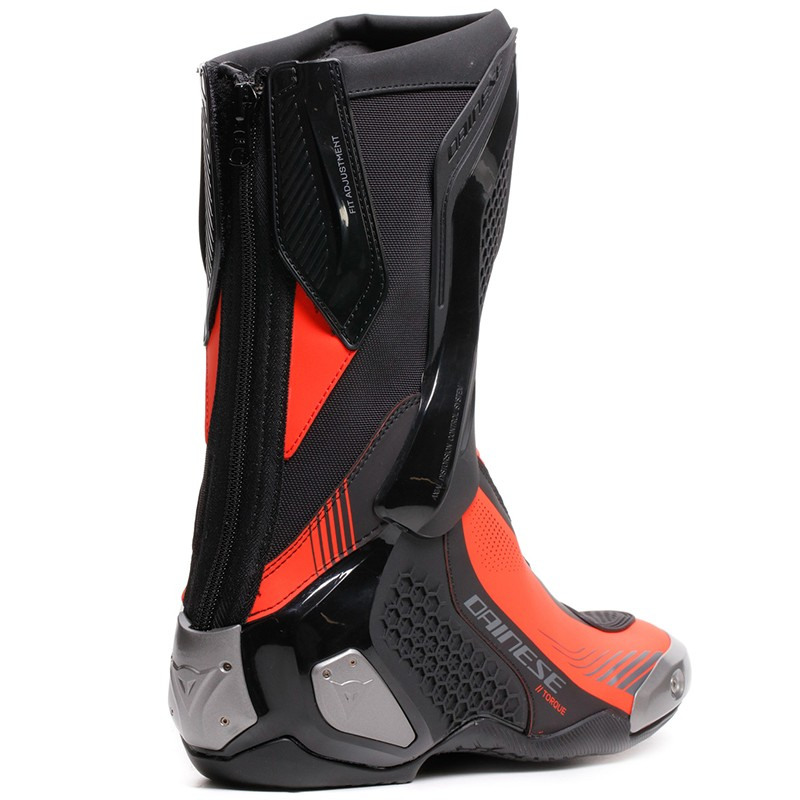 BOTAS DAINESE TORQUE 4 NEW BLACK/RED FLUO