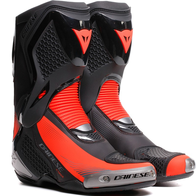 BOTAS DAINESE TORQUE 4 NEW BLACK/RED FLUO
