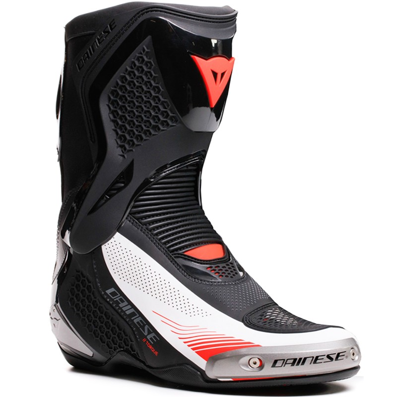 BOTAS DAINESE TORQUE 4 AIR NEW BLACK/WHITE/RED FLUO