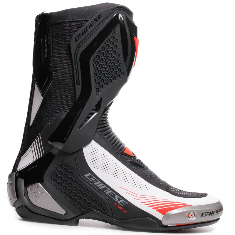 BOTAS DAINESE TORQUE 4 AIR NEW BLACK/WHITE/RED FLUO
