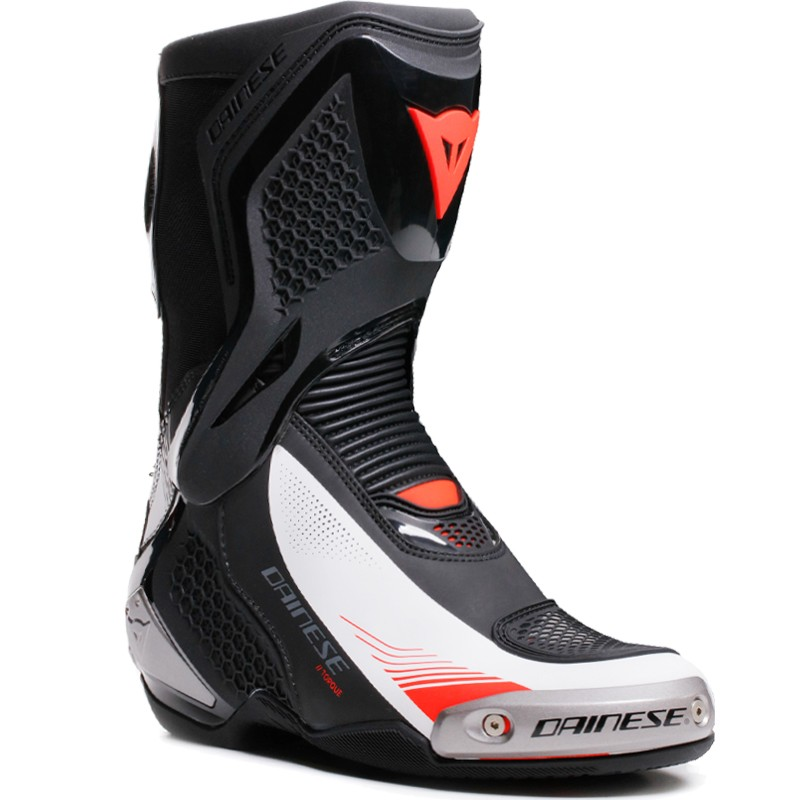 BOTAS DAINESE TORQUE 4 LADY NEW BLACK/WHITE/RED FLUO