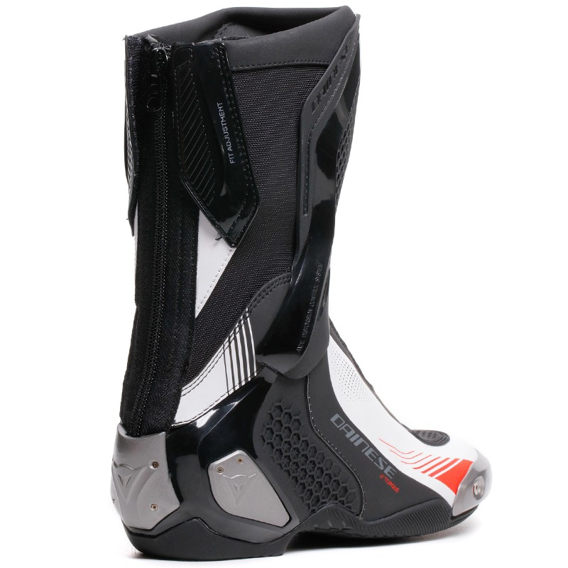 BOTAS DAINESE TORQUE 4 LADY NEW BLACK/WHITE/RED FLUO