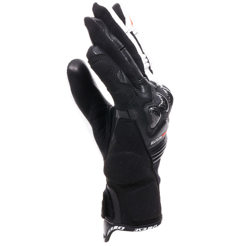 GUANTES DAINESE REACTO CARBON SHORT LADY BLACK/WHITE/RED FLUO | Sport Racing de moto | %brands%
