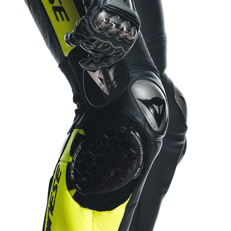 MONO DAINESE MISANO 3 D-AIR PERFORADO NEW BLACK/ANTHRACITE/FLUO YELLOW | 1 Pieza de moto | %brands%
