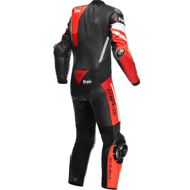 MONO DAINESE MISANO 3 D-AIR PERFORADO NEW BLACK/RED/FLUO RED | 1 Pieza de moto | %brands%