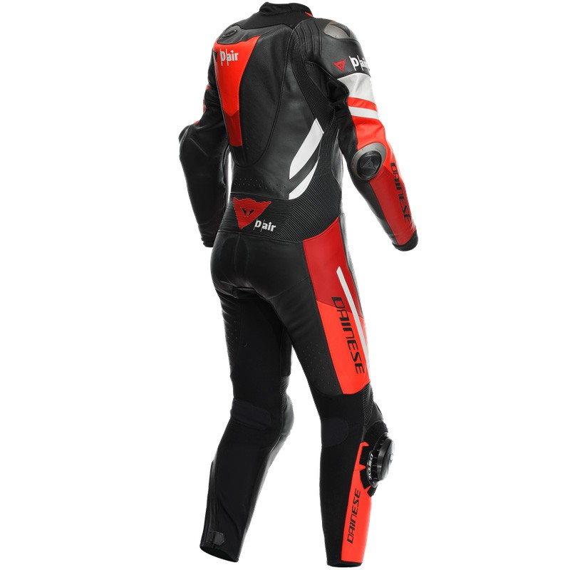 MONO DAINESE MISANO 3 D-AIR PERFORADO LADY NEW BLACK/RED/FLUO RED | 1 Pieza de moto | %brands%