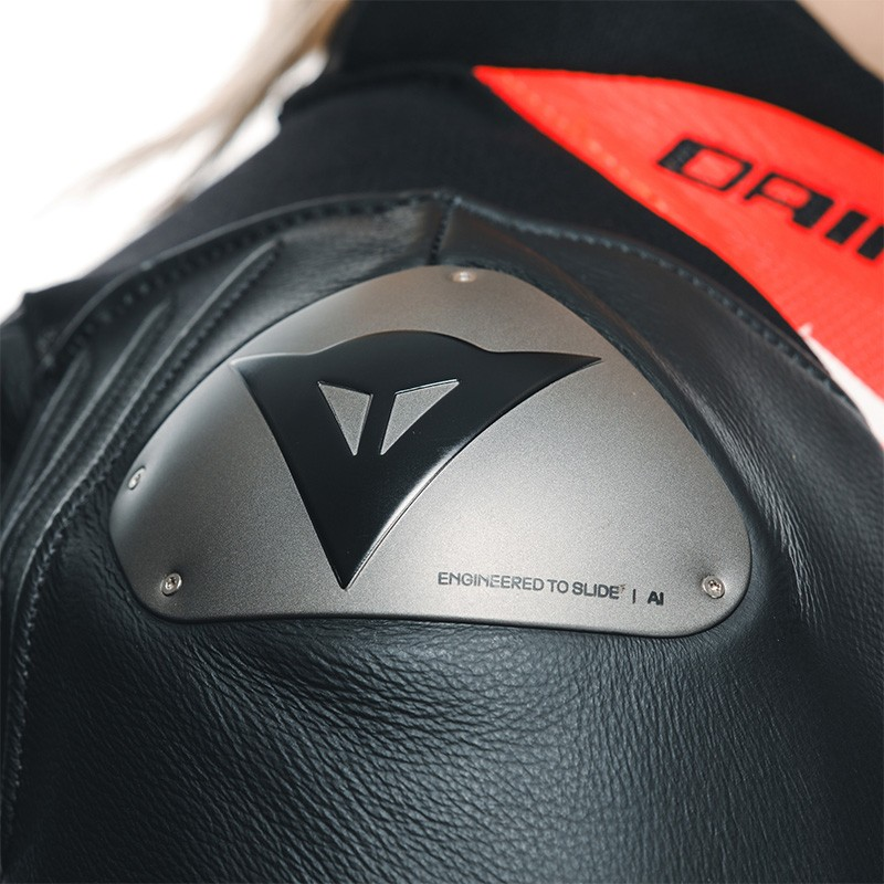 MONO DAINESE MISANO 3 D-AIR PERFORADO LADY NEW BLACK/RED/FLUO RED | 1 Pieza de moto | %brands%