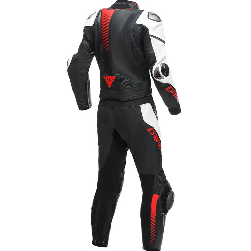 MONO DAINESE LAGUNA SECA 5 DIVISIBLE NEW BLACK/WHITE/RED LAVA | 2 Piezas de moto | %brands%