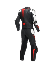 MONO DAINESE LAGUNA SECA 5 DIVISIBLE NEW BLACK/WHITE/RED LAVA | 2 Piezas de moto | %brands%