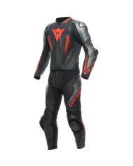 MONO DAINESE LAGUNA SECA 5 DIVISIBLE NEW BLACK/ANTHRACITE/RED FLUO | 2 Piezas de moto | %brands%