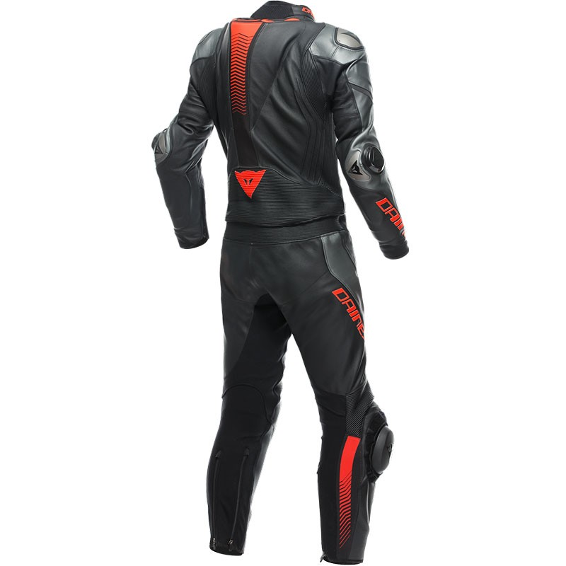 MONO DAINESE LAGUNA SECA 5 DIVISIBLE NEW BLACK/ANTHRACITE/RED FLUO | 2 Piezas de moto | %brands%