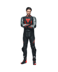 MONO DAINESE LAGUNA SECA 5 DIVISIBLE NEW BLACK/ANTHRACITE/RED FLUO | 2 Piezas de moto | %brands%