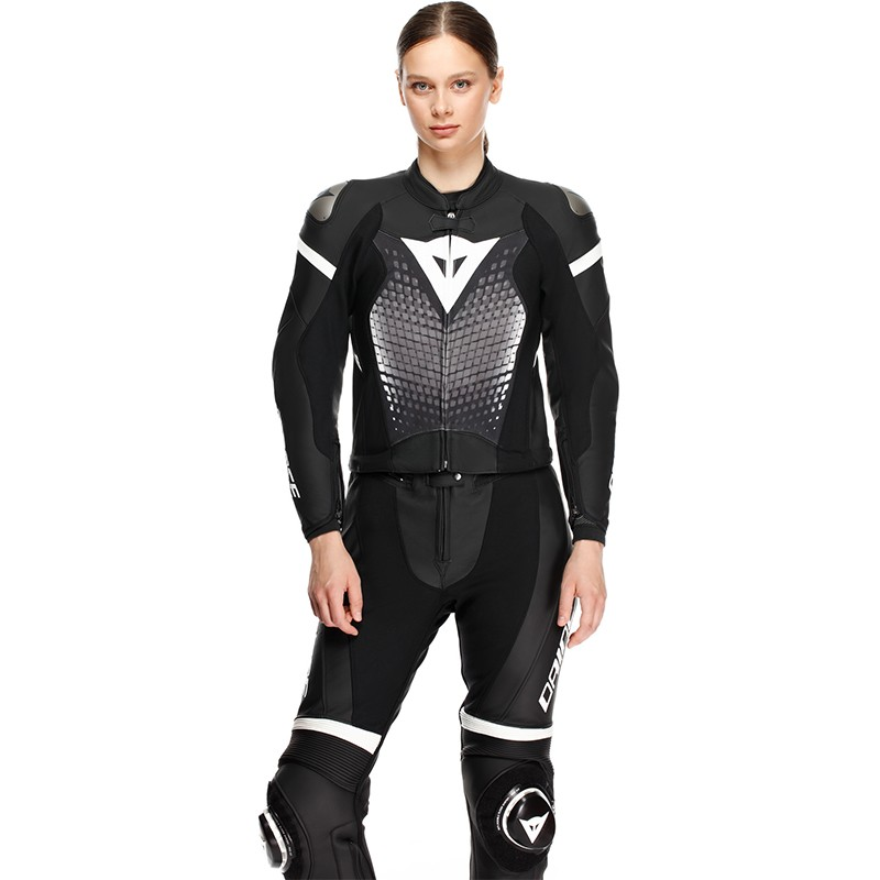 MONO DAINESE FULMINEA LADY DIVISIBLE NEW BLACK/WHITE | 2 Piezas de moto | %brands%