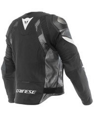 CHAQUETA DAINESE AVRO 5 LEATHER JACKET NEW BLACK/WHITE/ANTHRACITE | Cuero de moto | %brands%