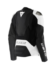 CHAQUETA DAINESE RACING 5 LADY NEW BLACK/WHITE | Cuero de moto | %brands%