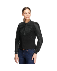 CHAQUETA DAINESE IPERATTIVA LADY NEW BLACK/BLACK | Cuero de moto | %brands%