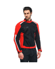 CHAQUETA DAINESE HYDRAFLUX 2 AIR D-DRY NEW BLACK/LAVA-RED | Verano de moto | %brands%