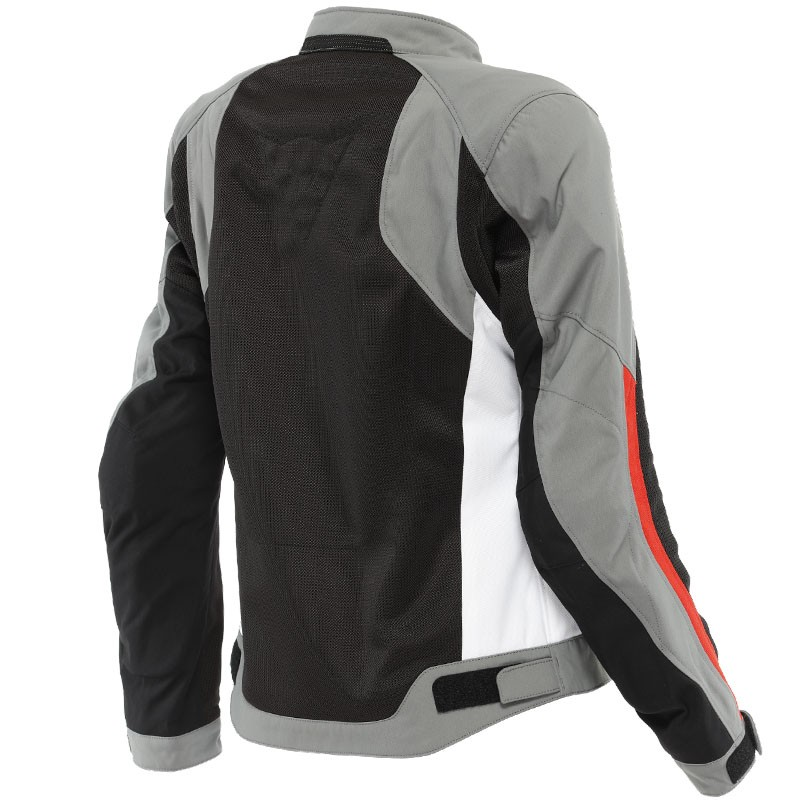 CHAQUETA DAINESE HYDRAFLUX 2 AIR D-DRY LADY NEW BLACK/GRAY/LAVA-RED | Mujer de moto | %brands%