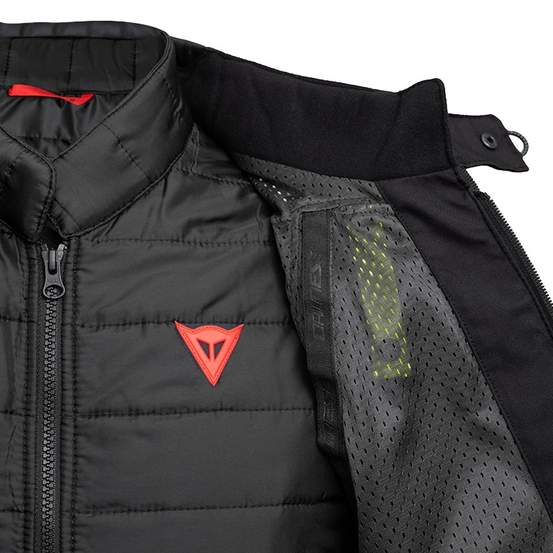 CHAQUETA DAINESE MANGEN ABSOLUTESHELL PRO NEW BLACK/BLACK | Invierno de moto | %brands%