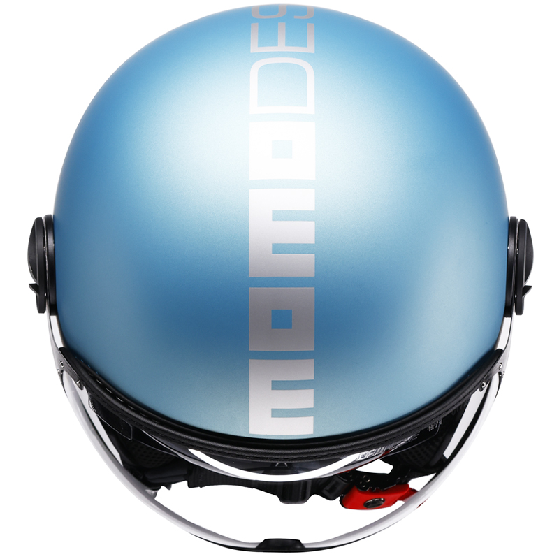 CASCO MOMO DESIGN FGTR EVO NEW MATT SPRING BLUE/SILVER | Cascos Jet de moto | %brands%