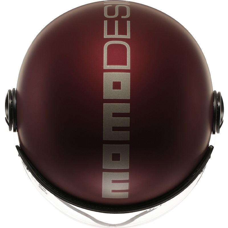 CASCO MOMO DESIGN FGTR EVO NEW MATT AMARENA/SILVER | Cascos Jet de moto | %brands%