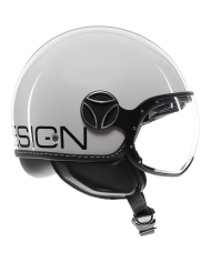 CASCO MOMO DESIGN FGTR EVO NEW WHITE QUARZ/BLACK | Cascos Jet de moto | %brands%