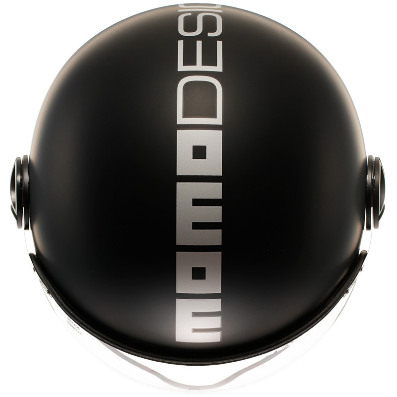 CASCO MOMO DESIGN FGTR EVO NEW MATT BLACK/SILVER | Cascos Jet de moto | %brands%