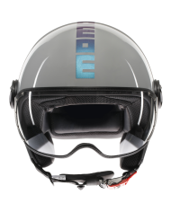 CASCO MOMO DESIGN FGTR CLASSIC NEW FLIP BLUE/FUCSIA | Cascos Jet de moto | %brands%