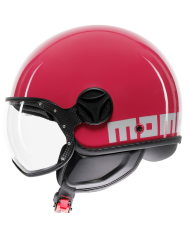CASCO MOMO DESIGN FGTR CLASSIC NEW CANDY FUCSIA/WHITE | Cascos Jet de moto | %brands%