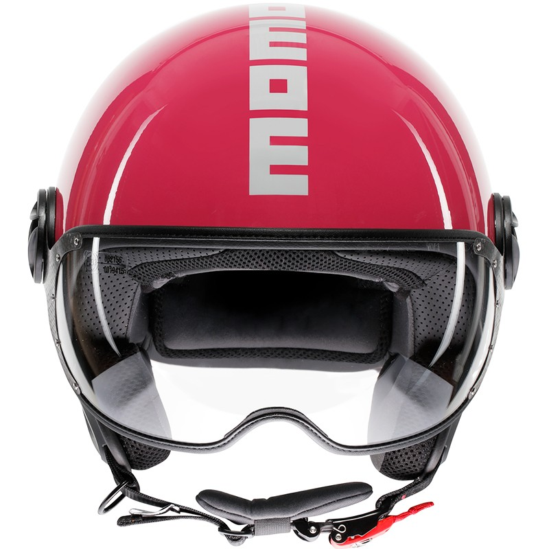 CASCO MOMO DESIGN FGTR CLASSIC NEW CANDY FUCSIA/WHITE | Cascos Jet de moto | %brands%