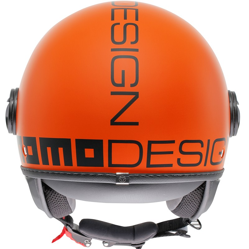 CASCO MOMO DESIGN FGTR CLASSIC NEW MATT ORANGE/BLACK | Cascos Jet de moto | %brands%
