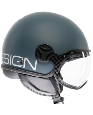 CASCO MOMO DESIGN FGTR CLASSIC NEW CANDY MATT OTTANIO GREY/WHITE | Cascos Jet de moto | %brands%