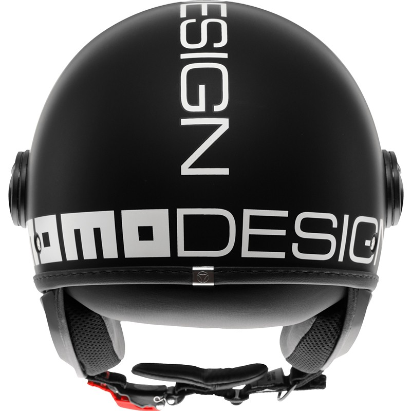 CASCO MOMO DESIGN FGTR CLASSIC NEW MATT BLACK/WHITE | Cascos Jet de moto | %brands%