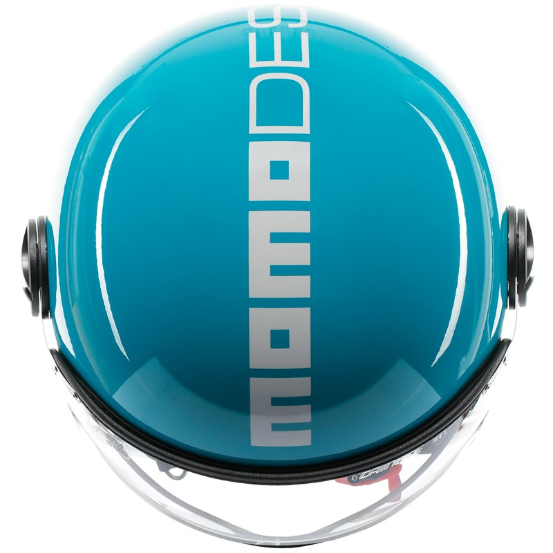 CASCO MOMO DESIGN FGTR CLASSIC NEW CANDY LAKE BLUE/WHITE | Cascos Jet de moto | %brands%