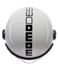 CASCO MOMO DESIGN FGTR CLASSIC NEW WHITE/BLACK | Cascos Jet de moto | %brands%