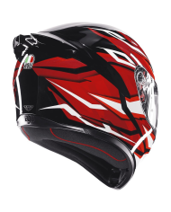 CASCO AGV K1 S LION NEW BLACK/RED/WHITE | Cascos Integrales de moto | %brands%