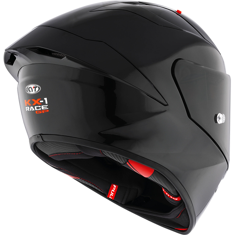 CASCO KYT KX-1 RACE GP PLAIN MATT BLACK | Cascos Integrales de moto | %brands%