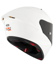CASCO KYT KX-1 RACE GP PLAIN WHITE | Cascos Integrales de moto | %brands%