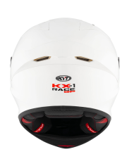 CASCO KYT KX-1 RACE GP PLAIN WHITE | Cascos Integrales de moto | %brands%
