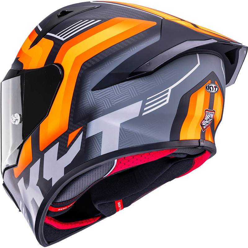 CASCO KYT R1R ACCELERATOR MATT ORANGE | Cascos Integrales de moto | %brands%