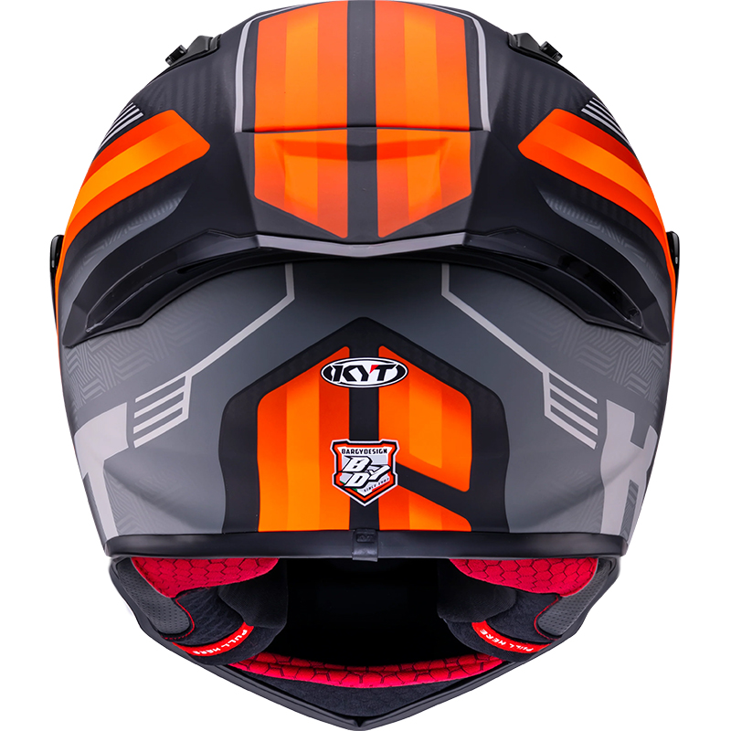 CASCO KYT R1R ACCELERATOR MATT ORANGE | Cascos Integrales de moto | %brands%