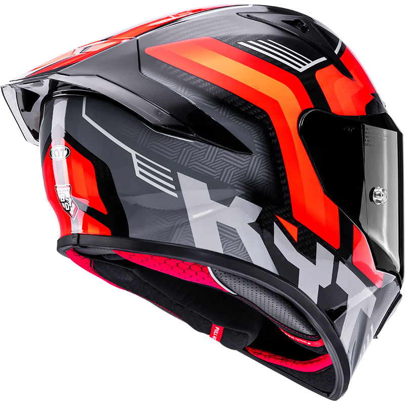 CASCO KYT R1R ACCELERATOR RED | Cascos Integrales de moto | %brands%